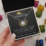 Para Mi Hermosa Hija - Elegant Graduation Necklace