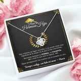 Para Mi Hermosa Hija - Elegant Graduation Necklace