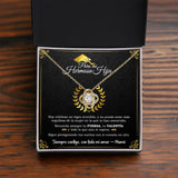 Para Mi Hermosa Hija - Elegant Graduation Necklace